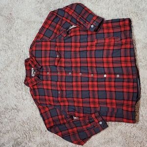Duluth fleece lined flannel jacket